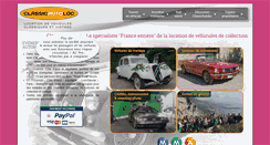 Desktop Screenshot of classicautoloc.com